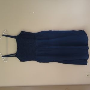 Old Navy Stretchy Lyocell Sundress L Blue